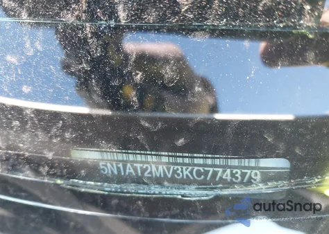 2019 Nissan Rogue Sl from USA, damaged, VIN 5N1AT2MV3KC774379